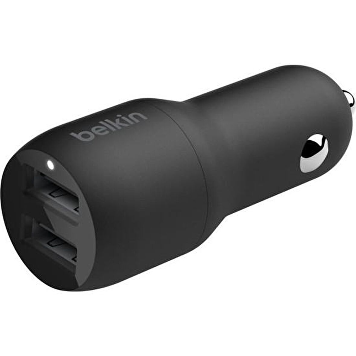 Belkin 24W Hızlı Araç Şarj Cihazı 2 Port USB Siyah